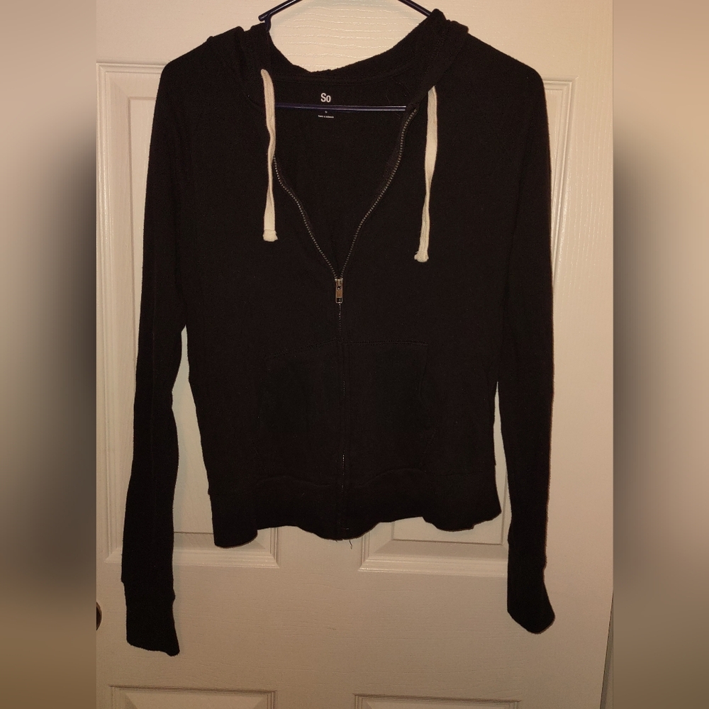 Black long sleeve jacket